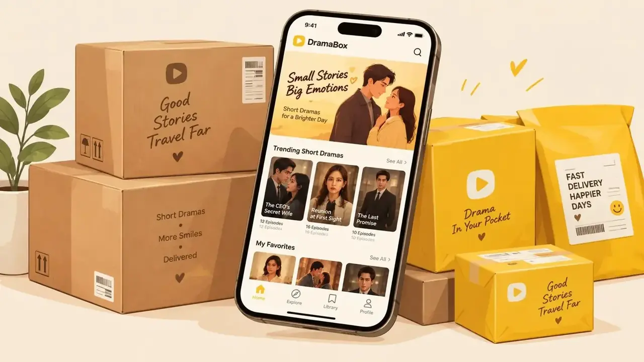 红果短剧 APP 下载页主视觉