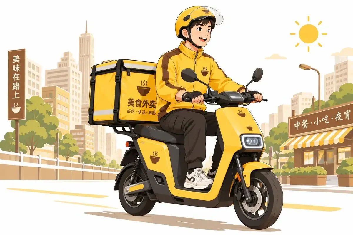 红果短剧 外卖剧场 频道 - 电动车上的江湖